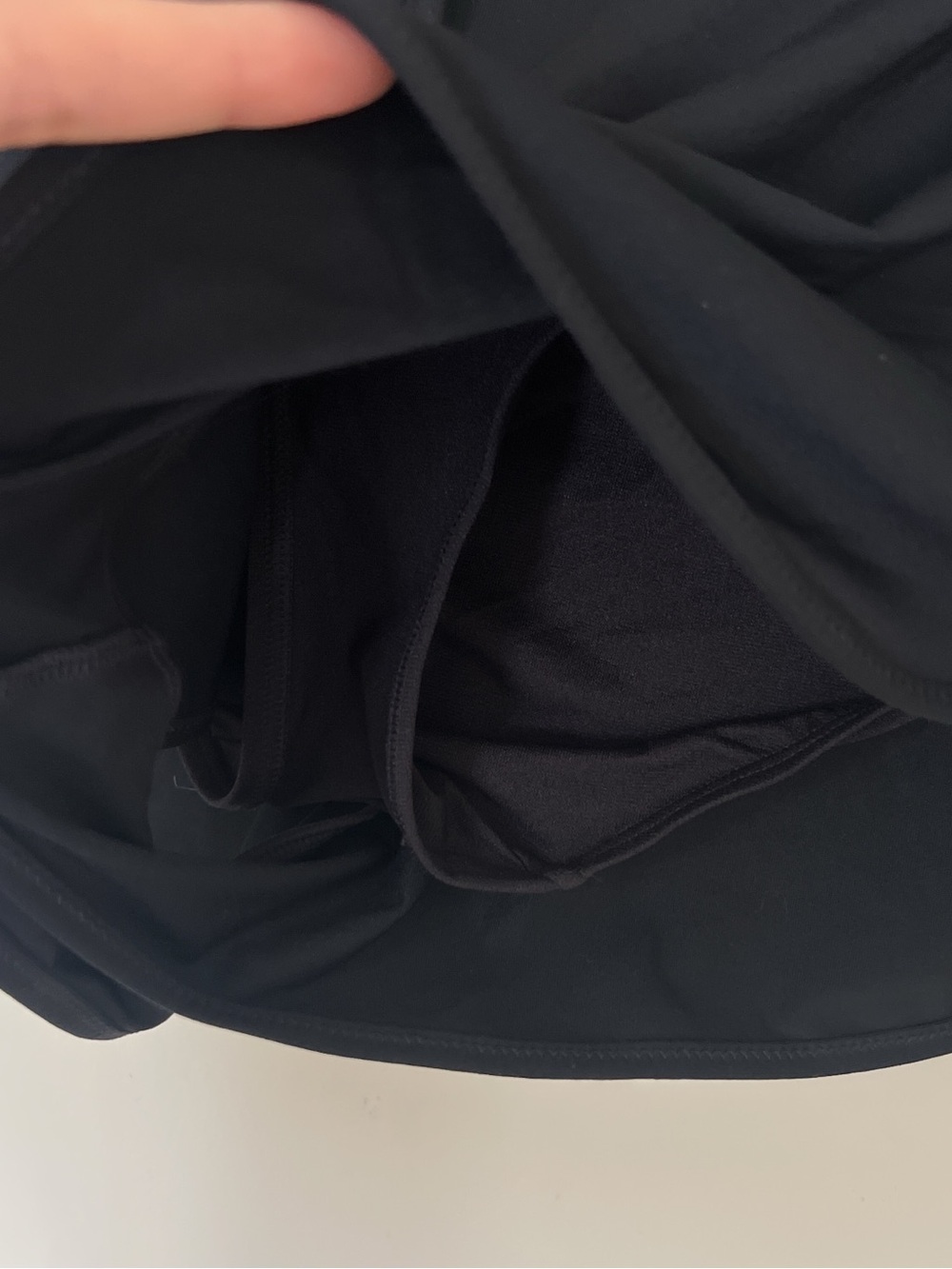 Athleta Black High Rise Full Coverage Surge Swim Shorts - Picture 5 of 6